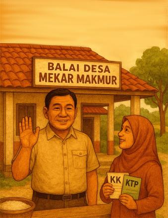 Balai Desa Mekar Makmur: Menyulam Pelayanan dengan Kedekatan dan Harapan